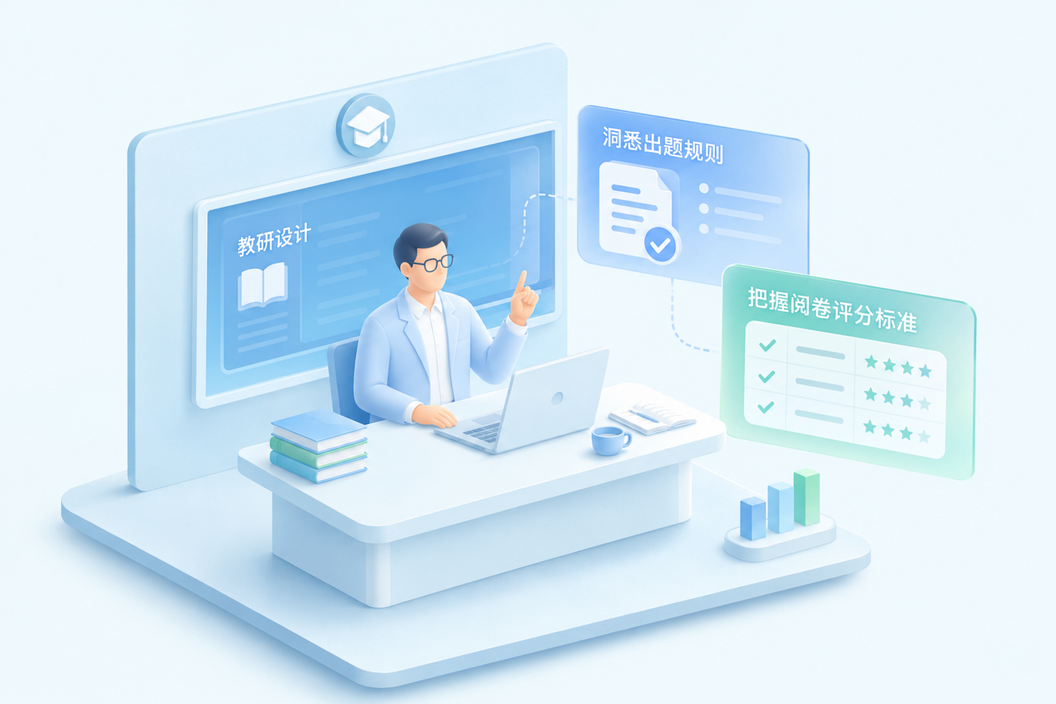 高校老师参与教研与评分标准设计